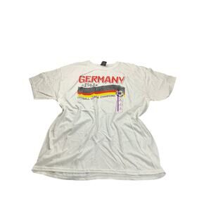 NWT Germany 1963 Football League Champions Graphic T Shirt White XL Cotton